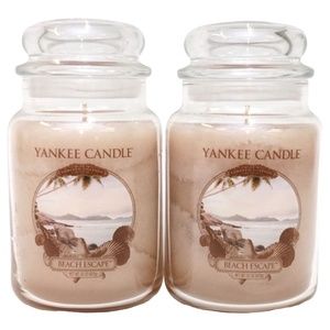 Yankee Candle Set of 2 Large Jar Candle 22oz - Beach Escape